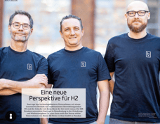 Potsdamer Startup plant grüne Wasserstoff-Revolution made in Germany: 